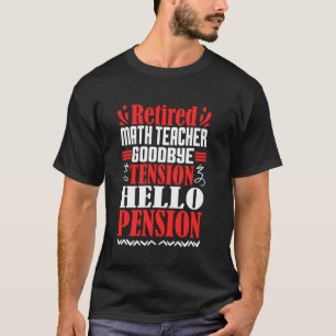 Hallo Wiskunde Vaarwel Tension T-shirt