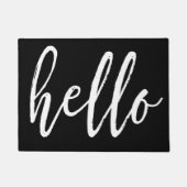 hallo wit script deurmat (Voorkant)