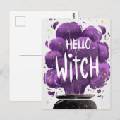 hallo Witch Briefkaart (Voorkant / Achterkant)