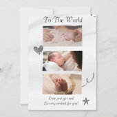 Hallo Witte wereld Maak je verhaal bekend Kaart (Voorkant)