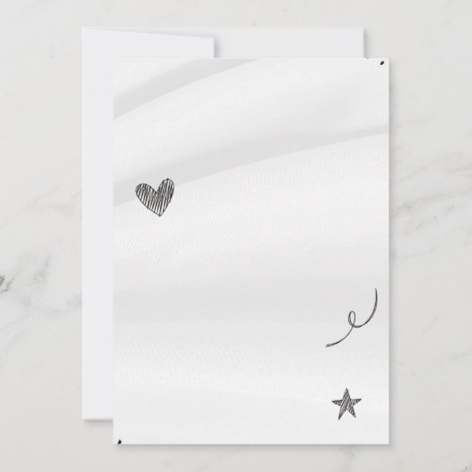 Hallo Witte wereld Maak je verhaal bekend Kaart (Achterkant)