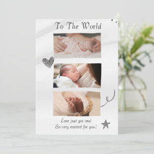 Hallo Witte wereld Maak je verhaal bekend Kaart