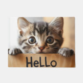 Hallo Woord Kat Deurmat (Voorkant)