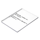 hallo World C Programmeertaal Codering Notitieboek (Linkerzijde)