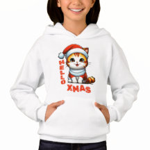 Hallo Xmas - Schattigee kerstkat in een kerstkostu