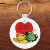 Hallo Ya Sugar, je bent een soort DISH. Sleutelhanger (Voorkant)
