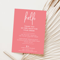 HALLO ZAKELIJK DANK U modern