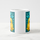 Hallo zeehonden grote koffiekop (Voorkant)