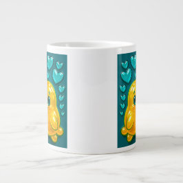 Hallo zeehonden grote koffiekop