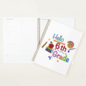 Hallo Zesde Graad - Schattige Terug naar School De Planner (Display)