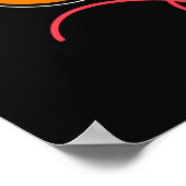 Hallo Zesde klas Doodle Poster (Hoek)