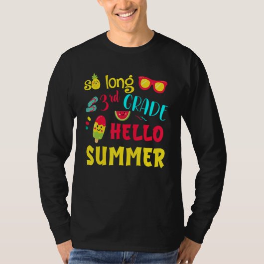 Hallo Zo lang 3e klas T-shirt (Voorkant)