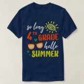 Hallo Zo lang 4e klas klas T-shirt (Design voorkant)