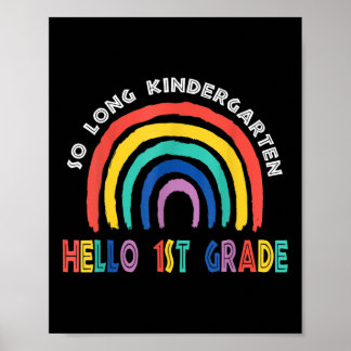 Hallo Zo lang kleuterschool Poster