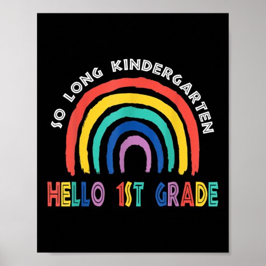 Hallo Zo lang kleuterschool Poster (Voorkant)