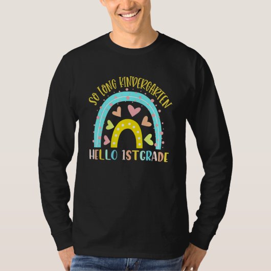 HALLO ZO LANG KLEUTERSCHOOL T-SHIRT (Voorkant)