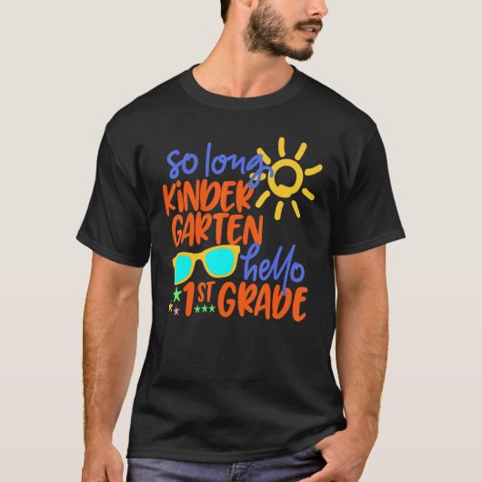 HALLO ZO LANG Kleuterschool T-shirt (Voorkant)