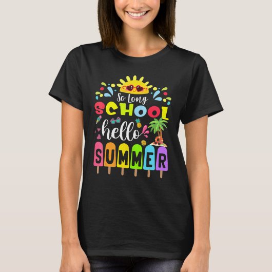 Hallo Zo lang school T-shirt (Voorkant)