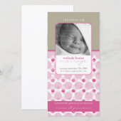 Hallo ZOETE FOTO GEBOORTEAANKONDIGINGEN :: :: baby Aankondiging (Voorkant / Achterkant)