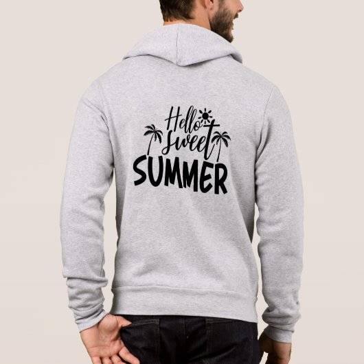 Hallo Zoete Zomer-96828 Hoodie (Achterkant)