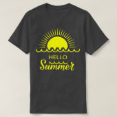 hallo zomer 2 t-shirt (Design voorkant)