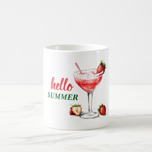 Hallo Zomer | Aardbeien Cocktail Mok (Center)