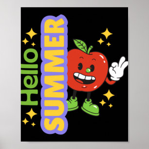 Hallo Zomer (appel). Poster