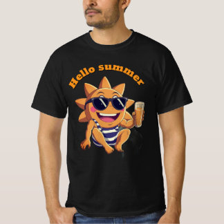 Hallo zomer baby body t-shirt