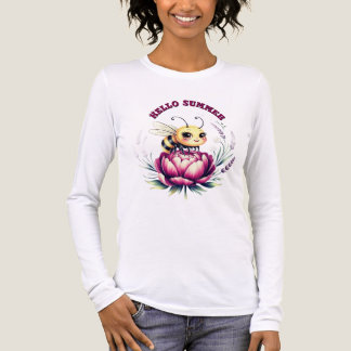 Hallo zomer baby body Tri-Blend shirt