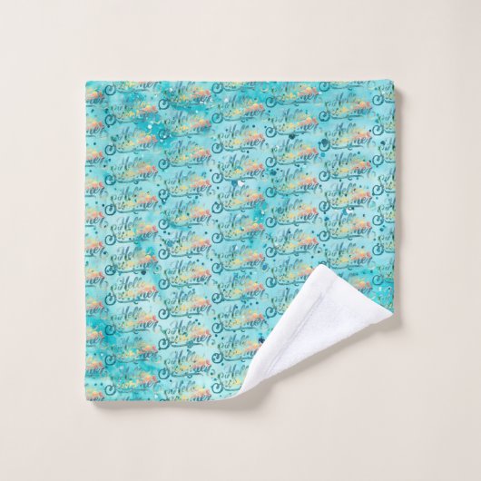 Hallo Zomer Bad Handdoek (Wasdoekje)