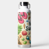 HALLO ZOMER BADPAK FLIP FLOPS ZEESTER WATERFLES (Voorkant)