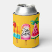Hallo Zomer  Blikjeskoeler (Blikje Voorkant)