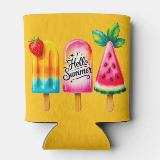 Hallo Zomer  Blikjeskoeler (Achterkant)