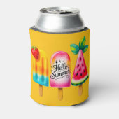 Hallo Zomer  Blikjeskoeler (Blikje Achterkant)