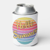 Hallo Zomer Blikjeskoeler (Blikje Voorkant)