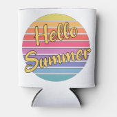 Hallo Zomer Blikjeskoeler (Voorkant)