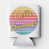Hallo Zomer Blikjeskoeler (Achterkant)