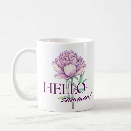Hallo zomer bloem mok (Links)