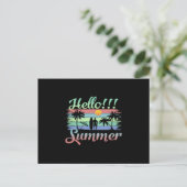 Hallo Zomer Briefkaart (Staand voorkant)