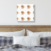 Hallo zomer canvas afdruk (Insitu (Slaapkamer))