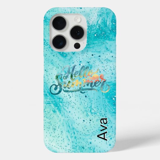 Hallo Zomer Case-Mate iPhone Case (Achterkant)