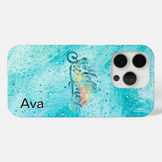 Hallo Zomer Case-Mate iPhone Case (Achterkant (horizontaal))