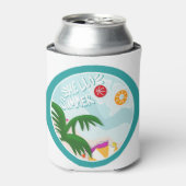 Hallo Zomer – Coastal Cool Can Hugger Blikjeskoeler (Blikje Voorkant)
