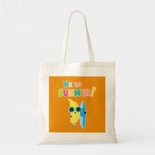 Hallo Zomer! Cool Banaan Grappige Vakantie  Tote Bag