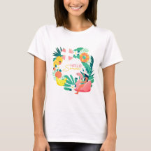 Hallo Zomer Dames T-Shirt