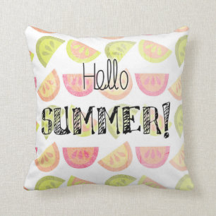 hallo zomer! Dun kussen