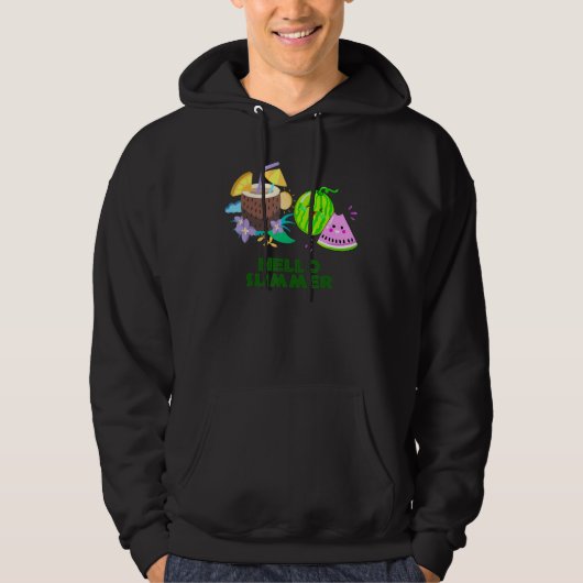 Hallo Zomer Dwerg Hoodie (Voorkant)