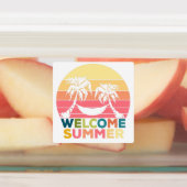 HALLO ZOMER. etiketten Labels (Aangebracht)