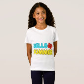 Hallo Zomer Fijn Jersey T-Shirt (Voorkant volledig)