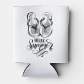 Hallo Zomer Flip Flops Koeler (Voorkant)